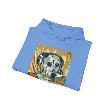 Dalmatian 'Breakfast Time' Unisex Hooded Sweatshirt