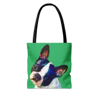 Boston Terrier "Skipper" Tote Bag