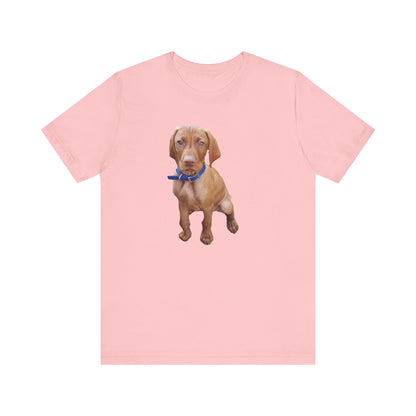 Vizsla 'Augie' Unisex Jersey Short Sleeve Tee
