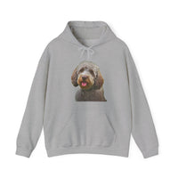 Lagotto Romagnolo 'Italian Truffle Dog' Unisex 50/50 Hooded Sweatshirt