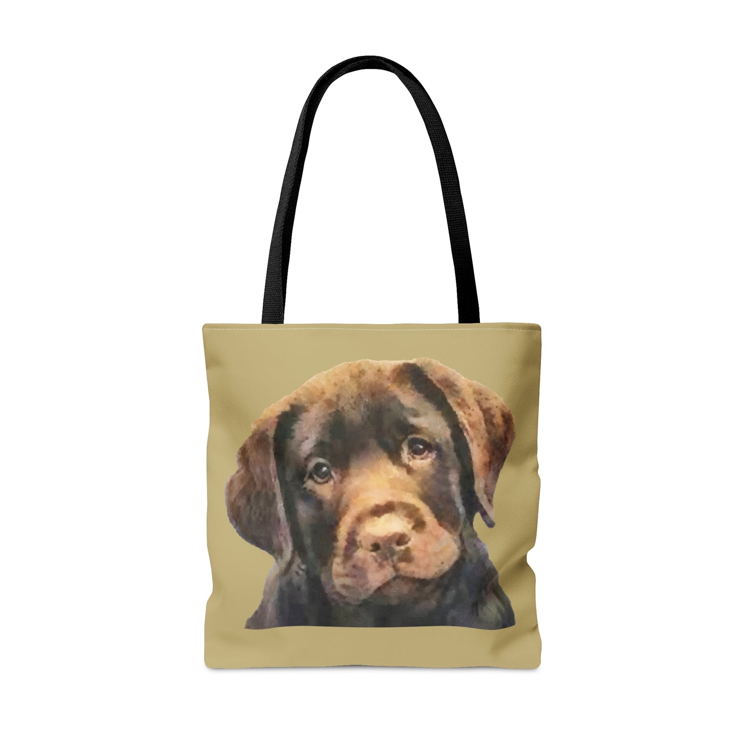 Chocolate Labrador Retriever Puppy Tote Bag