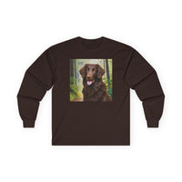 Curly Coated Retriever Classic Cotton Long Sleeve Tee