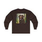 Curly Coated Retriever Classic Cotton Long Sleeve Tee