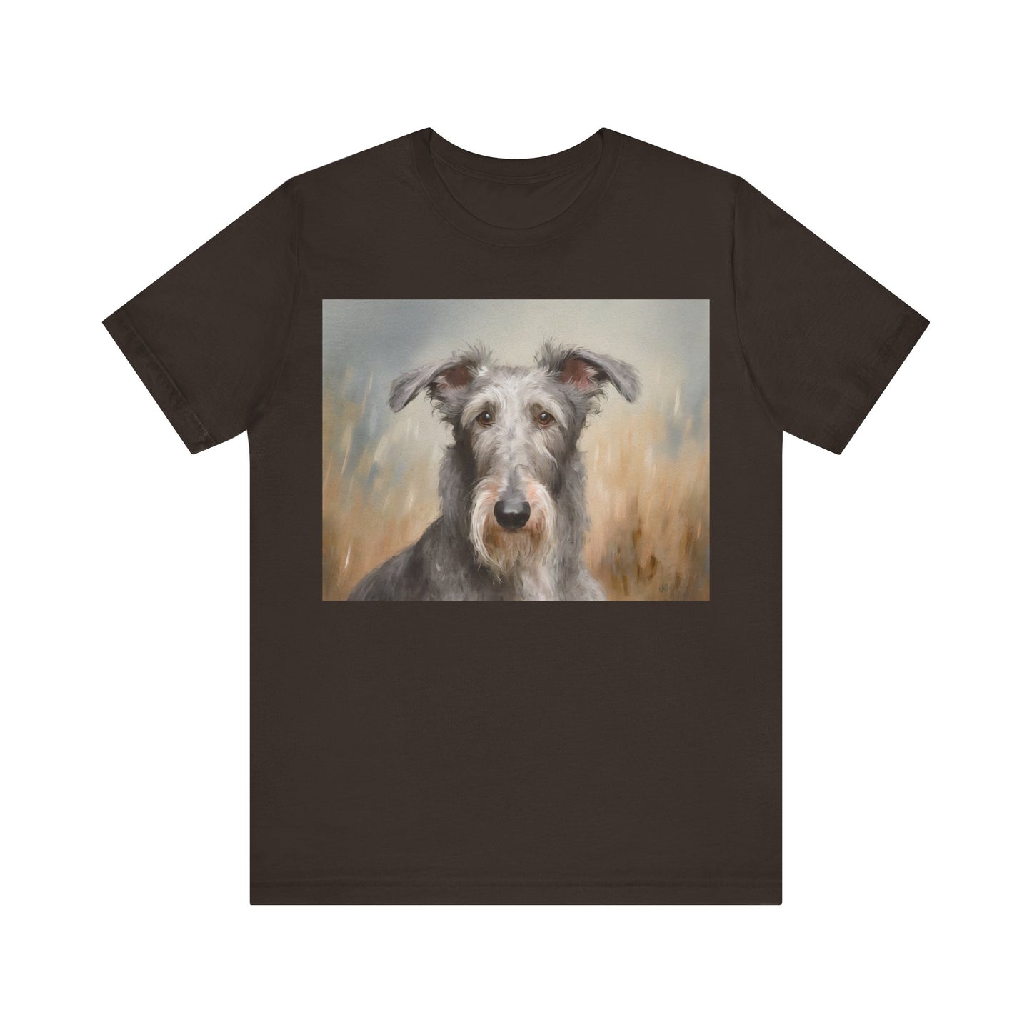 Scottish Deerhound Unisex Jersey Short Sleeve Tee