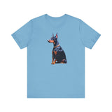 Doberman Pinscher - #2  -  Unisex Jersey Short Sleeve Tee