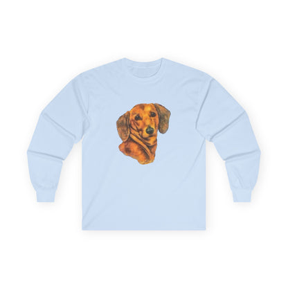 Dachshund Doxie Delight Unisex Long Sleeve Tee