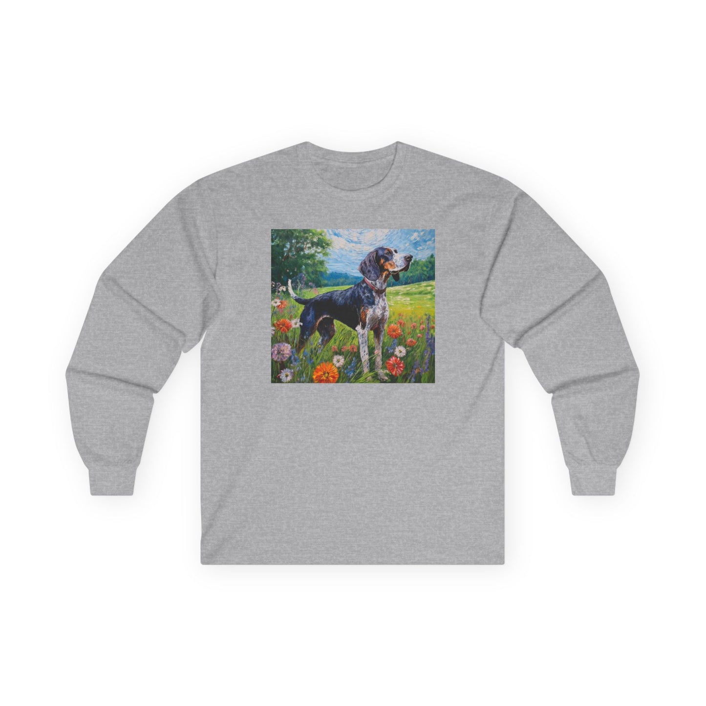 Bluetick Coonhound Unisex Classic Cotton Long Sleeve Tee
