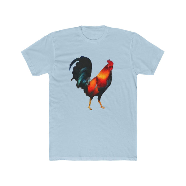 Rooster 'Silas' Men's Fitted Cotton Crew Tee