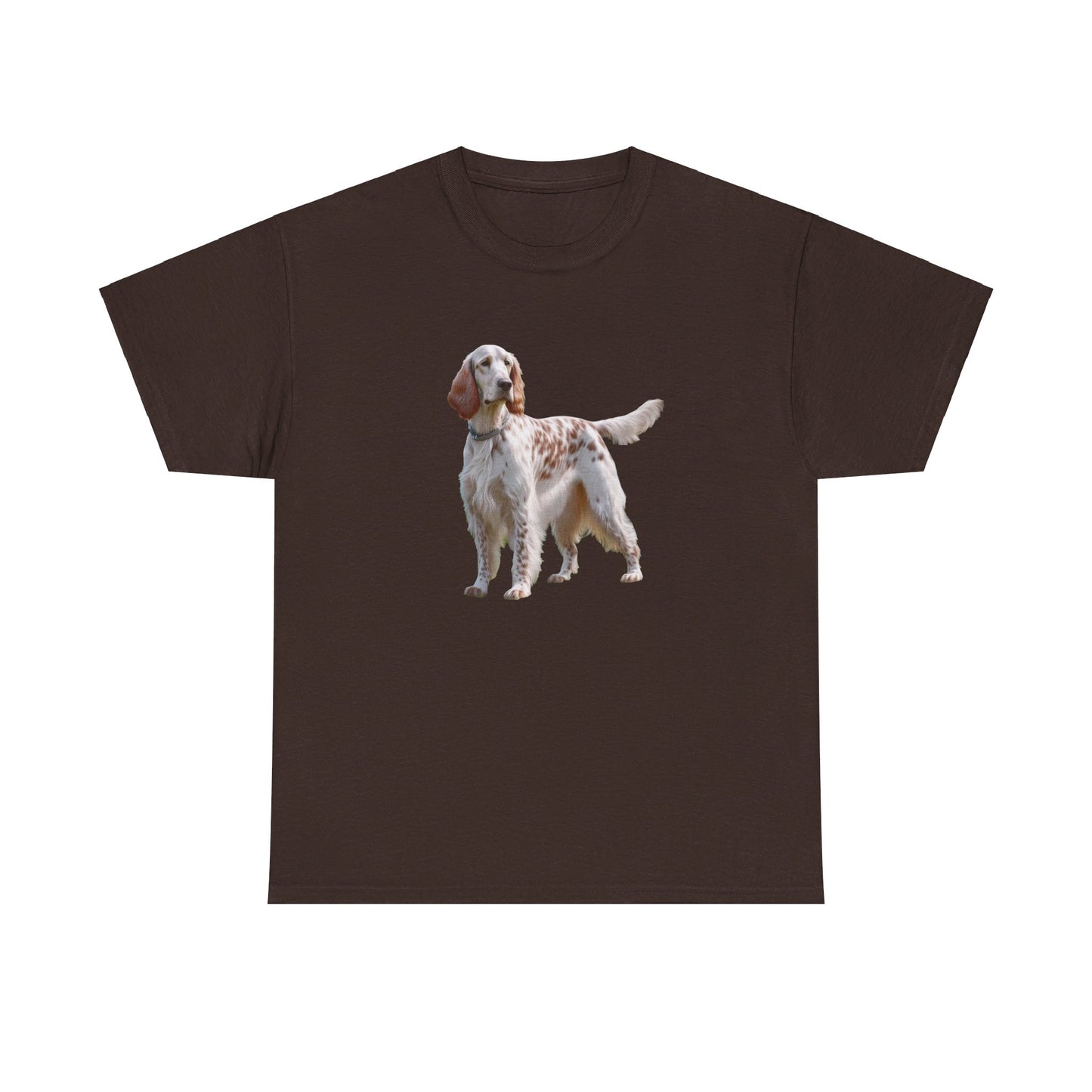 English Setter No 4 - Unisex Heavy Cotton Tee