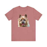 Cairn Terrier Unisex Jersey Short Sleeve Tee - Small but Mighty Style