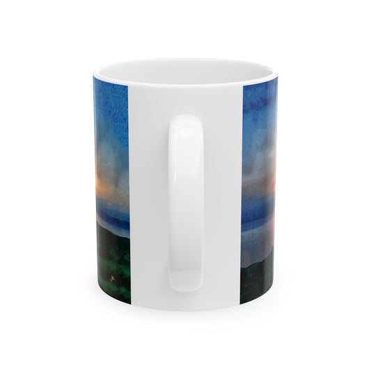Sifnos Sunset (Greece) Ceramic Mug 11oz