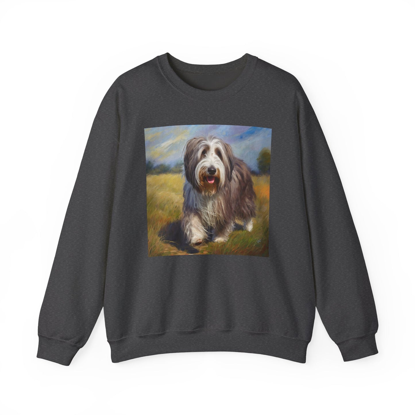 Bearded Collie Charm Crewneck Sweatshirt