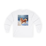 Finnish Spitz  -  Unisex Classic Cotton Long Sleeve Tee