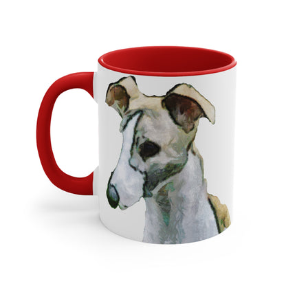 Whippet Accent Coffee Mug, 11oz