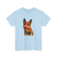 German Shepherd 'Bayli' Unisex Heavy Cotton Tee