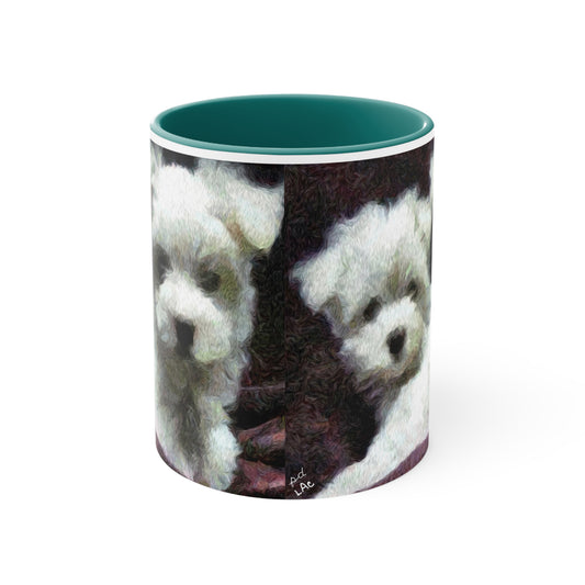 Maltese Accent Coffee Mug, 11oz