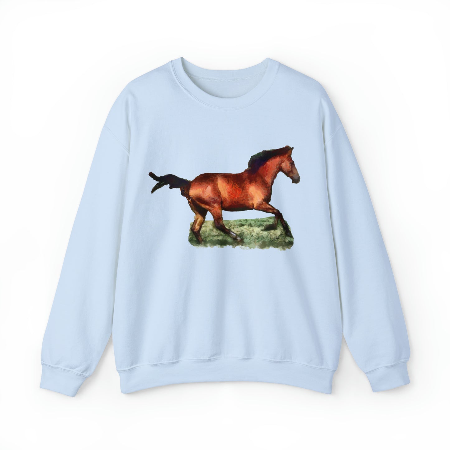 Horse 'Sam' Unisex 50/50 Crewneck Sweatshirt
