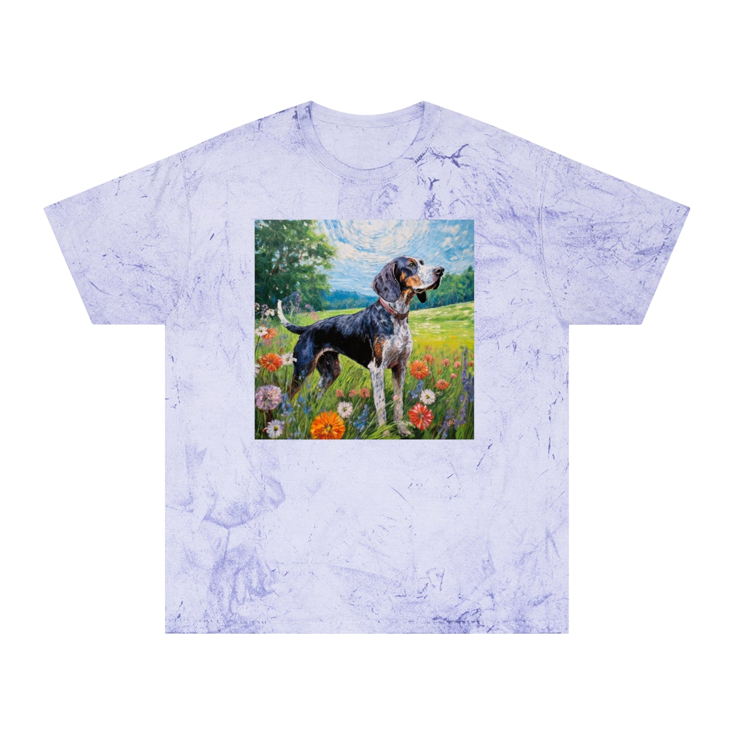 Bluetick Coonhound - Unisex Colour Blast T-Shirt