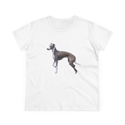 Greyhound - Women's Midweight Cotton Tee