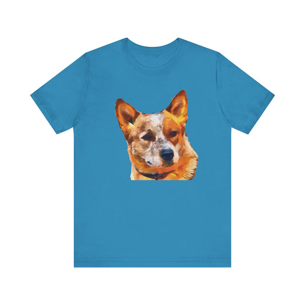 Red Heeler - Australian Cattle Dog Unisex Jersey Short Sleeve Tee