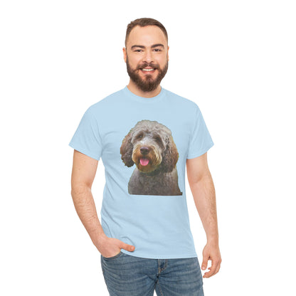 Lagotto Romagnolo 'Italian Truffle Dog' Unisex Heavy Cotton Tee