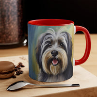 Tibetan Terrier 11oz Ceramic Accent Mug