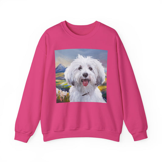 Coton de Tulear Cozy Unisex Crewneck Sweatshirt