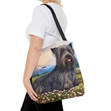 Skye Terrier Polyester Tote Bag (AOP)