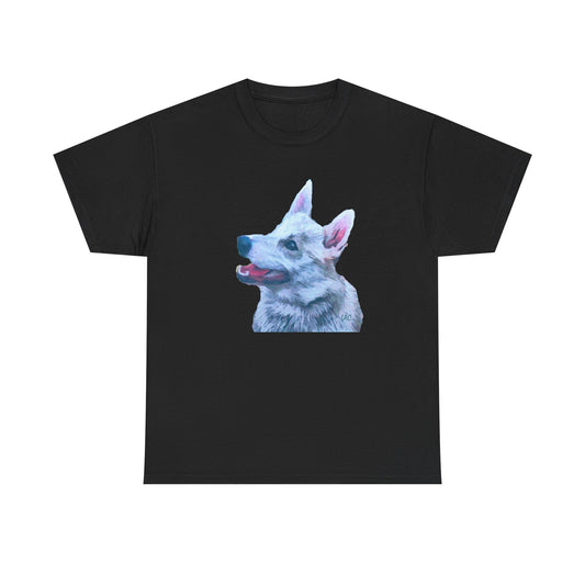 Norwegian Buhund Unisex Heavy Cotton Tee