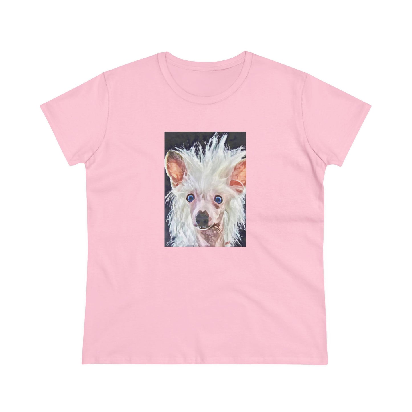 Chinese Crested - Women's Midweight Cotton Tee