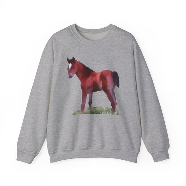 Horse 'Contata' Unisex 50/50 Crewneck Sweatshirt