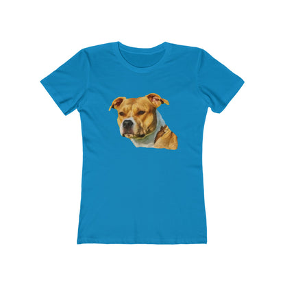 Pit Bull Women's Slim Fit Ringspun Cotton Tee