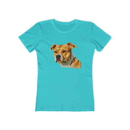 Pit Bull Women's Slim Fit Ringspun Cotton Tee
