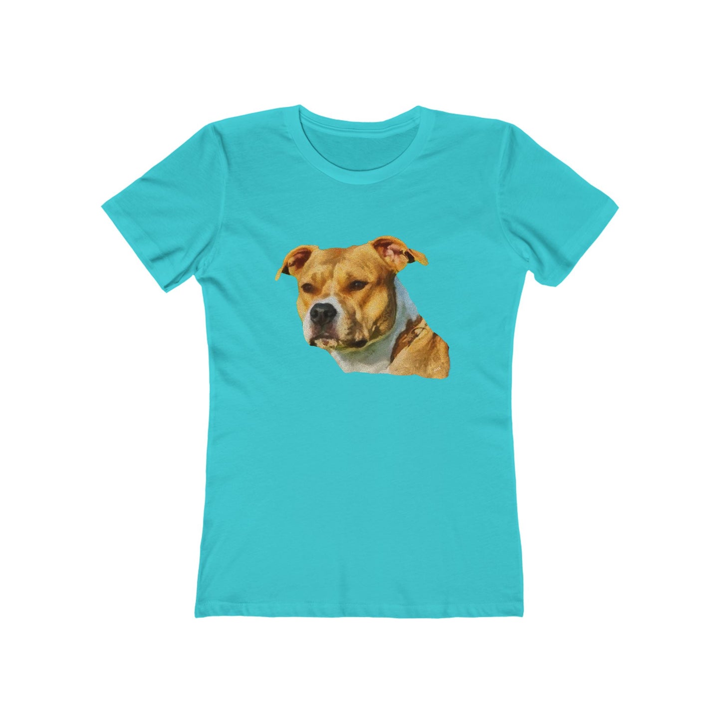 Pit Bull Women's Slim Fit Ringspun Cotton Tee