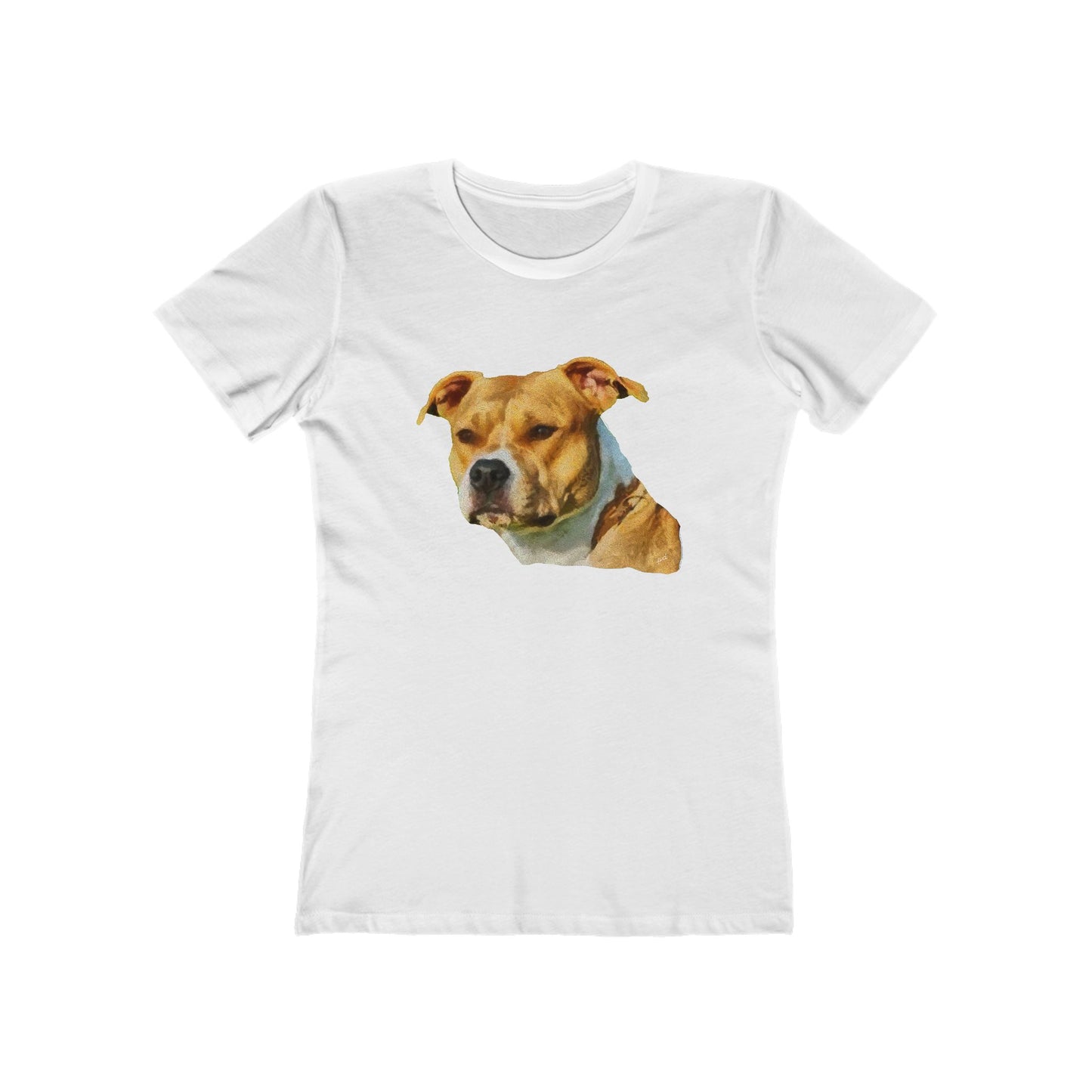 Pit Bull Women's Slim Fit Ringspun Cotton Tee
