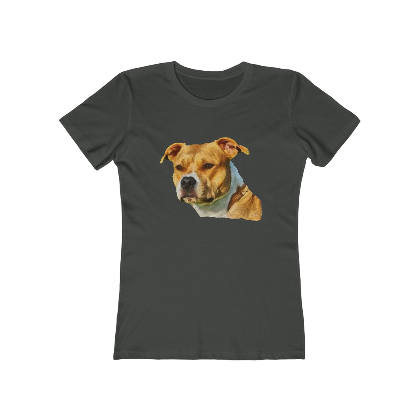 Pit Bull Women's Slim Fit Ringspun Cotton Tee