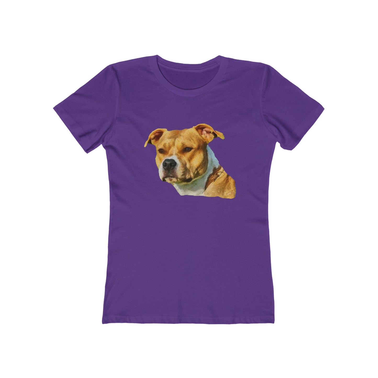 Pit Bull Women's Slim Fit Ringspun Cotton Tee