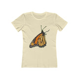 Monarch Butterfly - Women's Slim FIt Ringspun Cotton T-Shirt