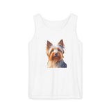 Silky Terrier Unisex Relaxed Fit Garment-Dyed Tank Top