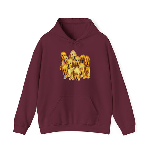 Golden Retriever Adventures Unisex Hoodie