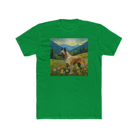 Belgian Laekenois Men's Fitted Cotton Crew Tee