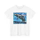 Humpback Whale Unisex Heavy Cotton Tee