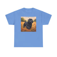 Black Russian Terrier Unisex Heavy Cotton Tee