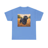 Black Russian Terrier Unisex Heavy Cotton Tee