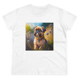 Brussels Griffon Women's Midweight Cotton Tee