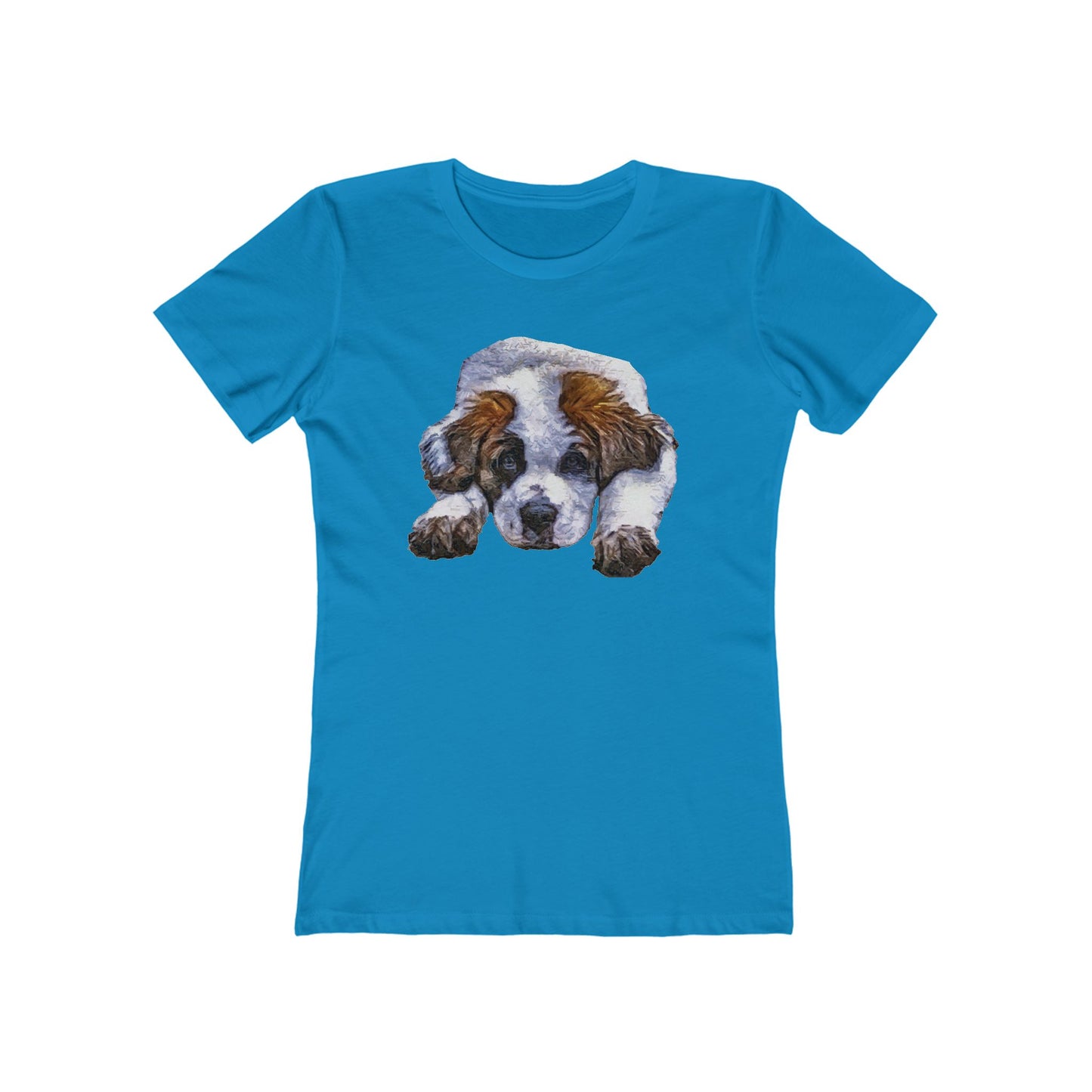 St. Bernard Sontuc Women's Slim Fit Ringspun Cotton T-Shirt
