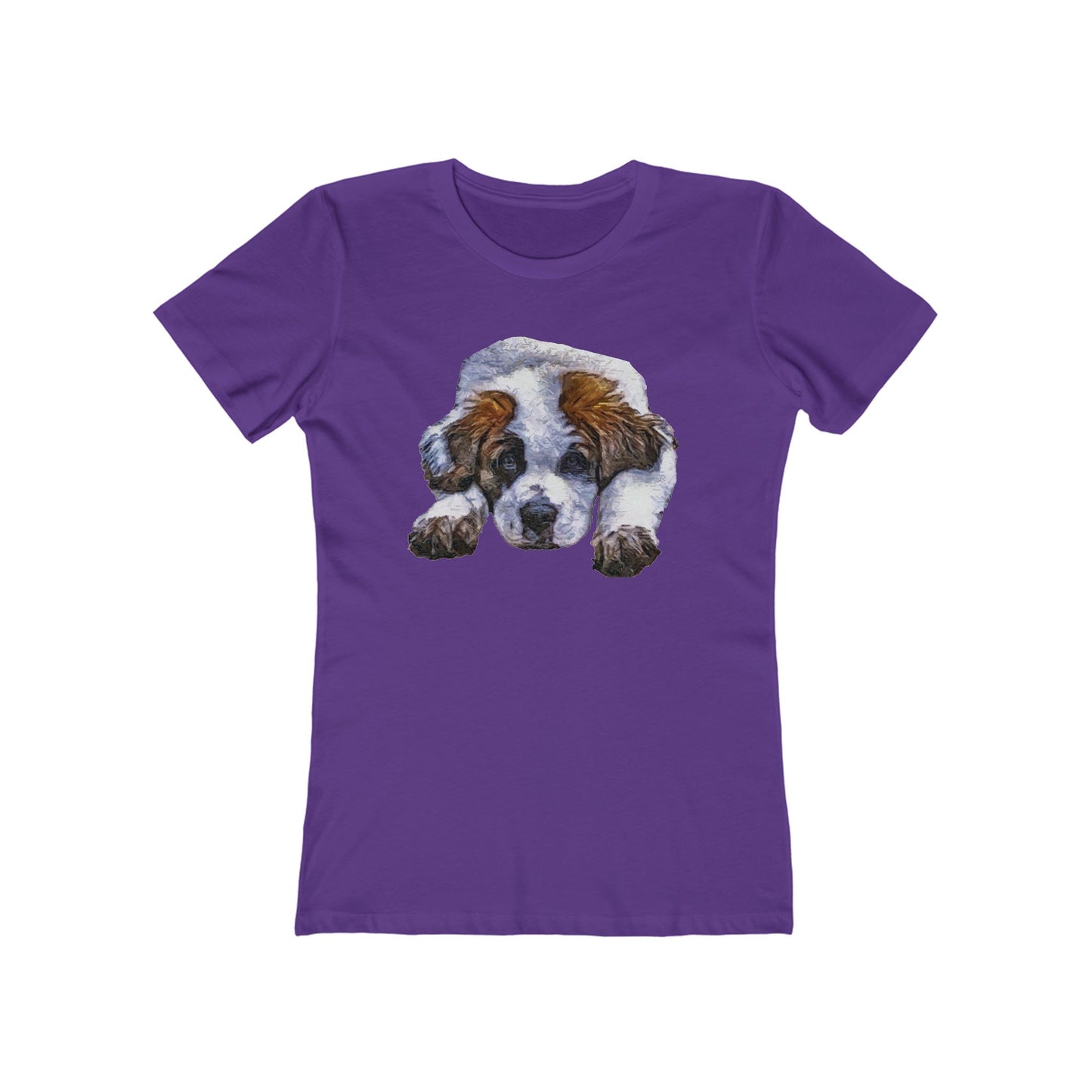 St. Bernard Sontuc Women's Slim Fit Ringspun Cotton T-Shirt