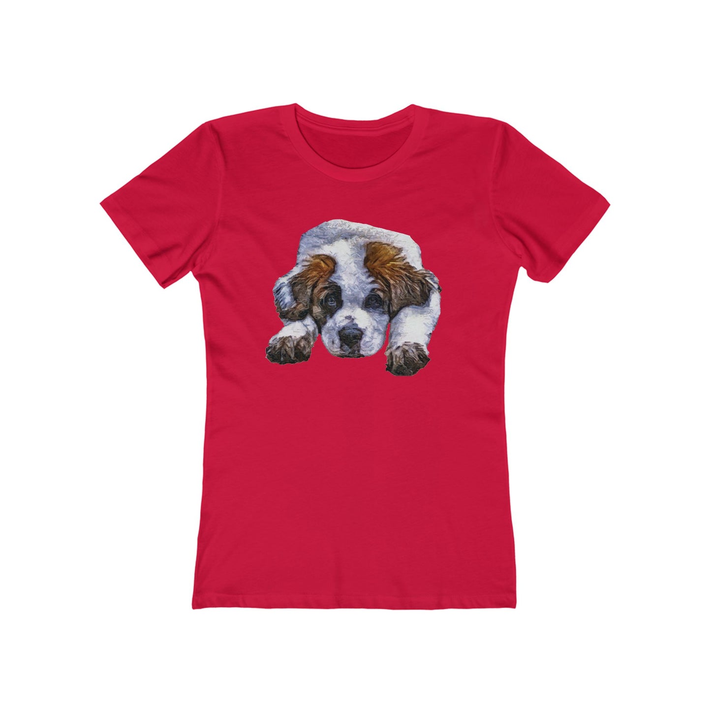 St. Bernard Sontuc Women's Slim Fit Ringspun Cotton T-Shirt