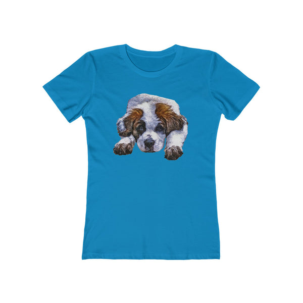 St. Bernard Sontuc Women's Slim Fit Ringspun Cotton T-Shirt