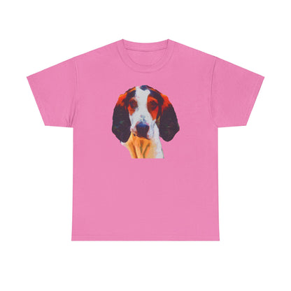 Sophisticated Treeing Walker Coonhound Unisex Heavy Cotton Tee